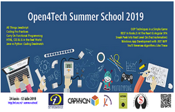 Școala de vară „Open4Tech - Summer School 2019” la Universitatea din Craiova